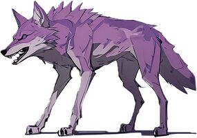 Korruptes Wolfswesen