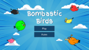 Bombastic Birds Start Screen
