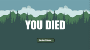 You Died Screen ForestRush